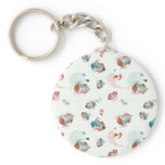 floral pattern 1 key chain
