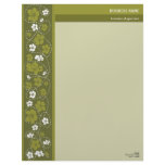 Floral Pattern 2 Elegant Letterhead Template