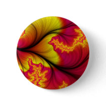 Floral Pattern # 5 Button Pin by SlayerX Floral Pattern # 5 Button Pin