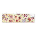 Floral Pattern bumper stickers by ShouShou Floral Pattern bumper stickers