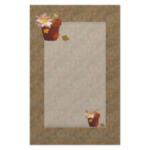 Floral Pattern Stationery ~ Garden