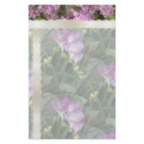 Floral Pattern Stationery ~ Lavender