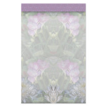 Floral Pattern Stationery ~ Lavender