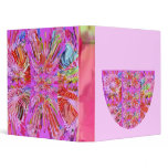Floral Patterns  Lotus and Pink Rose Petals binders