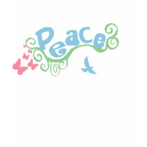 Floral Peace Anti-war Art t-shirts by WorldPeaceSigns Floral Peace Anti-war Art t-shirts