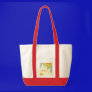 Floral Personalized  Tote Bag