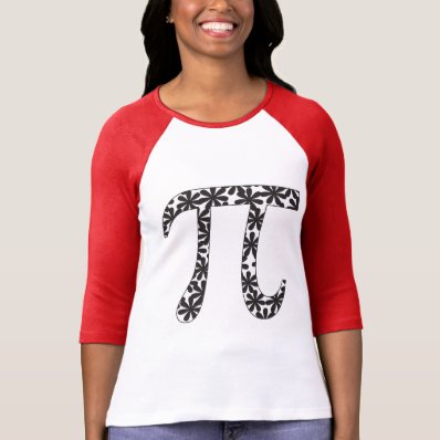 Floral Pi T Shirt