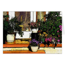 Floral Porch cards