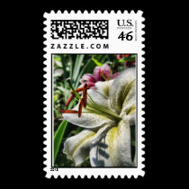 Floral postage postage
