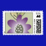 Floral Postage Stamp