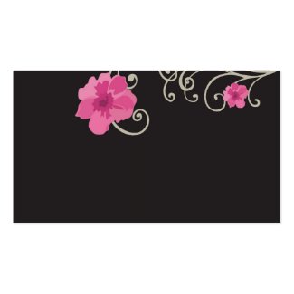 Floral Profile Card profilecard