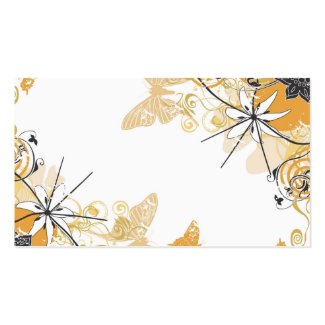 Floral Profile Card profilecard