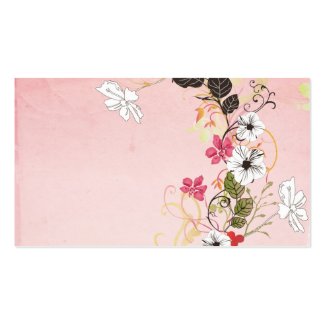 Floral Profile Card profilecard