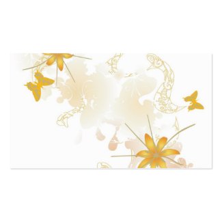 Floral Profile Card profilecard