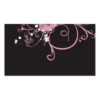Floral Profile Card profilecard