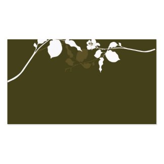 Floral Profile Card profilecard