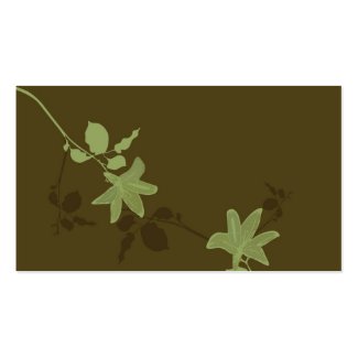 Floral Profile Card profilecard