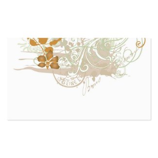Floral Profile Card profilecard