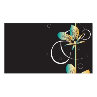 Floral Profile Card profilecard