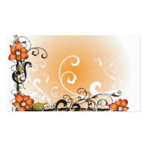Floral Profile Card profile cards by coconutpie Floral Profile Card profile cards
