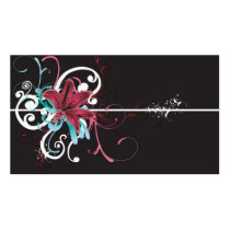 Floral Profile Card profile cards