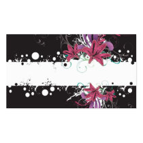 Floral Profile Card profile cards by coconutpie Floral Profile Card profile cards
