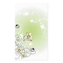 Floral Profile Card profile cards