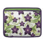 floral purple elegance sleeves for macbook air