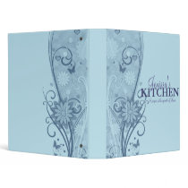 Floral Recipe Binder