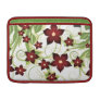 floral red elegance macbook sleeves