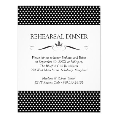 Floral Rehearsal Dinner Invitations
