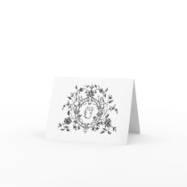 Floral Ring "O" cards