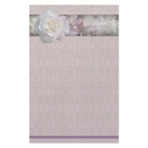 Floral Rose Stationery