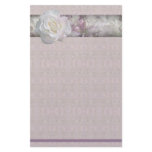 Floral Rose Stationery