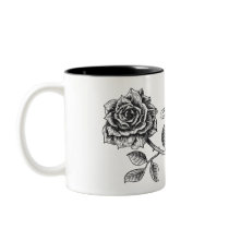 Floral Roses MOM Mug mugs