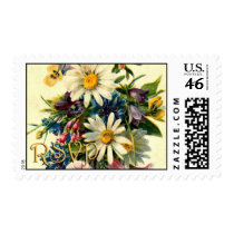 Floral RSVP postage by pixelholic Floral RSVP postage