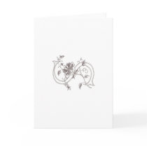 Floral S Notecard