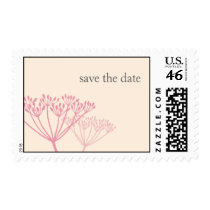 Floral Save the Date Postage postage