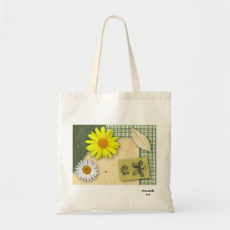 Floral Scrapbook Bag bag