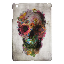 Floral Skull Case For The iPad Mini