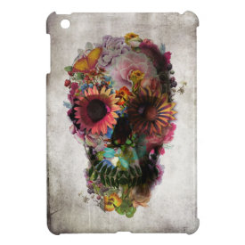 Floral Skull Case For The iPad Mini