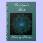 Floral Spiral Notebook Wedding Planner notebooks