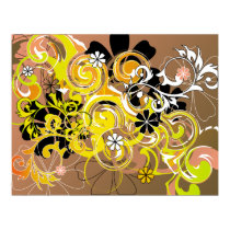 floral spirals posters by VioDeSign floral spirals posters