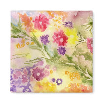 'Floral Splash' Magnet by picklelillysdad 'Floral Splash' Magnet