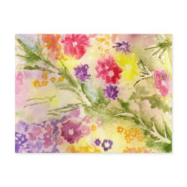 'Floral Splash' Postcard by picklelillysdad 'Floral Splash' Postcard