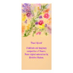 'Floral Splash' Rack Card
