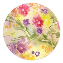'Floral Splash' Sticker by picklelillysdad 'Floral Splash' Sticker