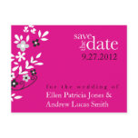 Floral Spread - Save The Date postcards