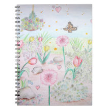 Floral Spring Garden Journals