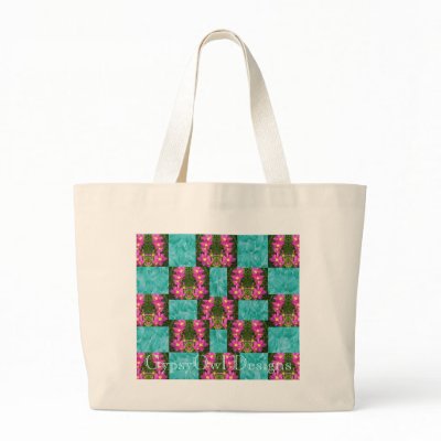 Floral Spring Tote Tote Bags by GypsyOwl
